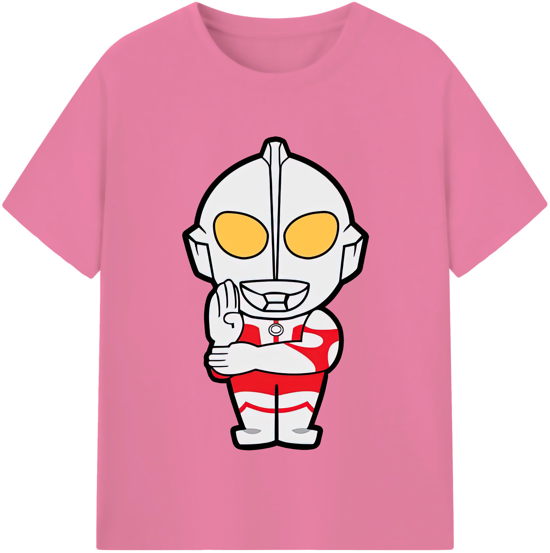 （画像用） ウルトラマン Ultraman 綿100％半袖Tシャツ（フロントプリント）